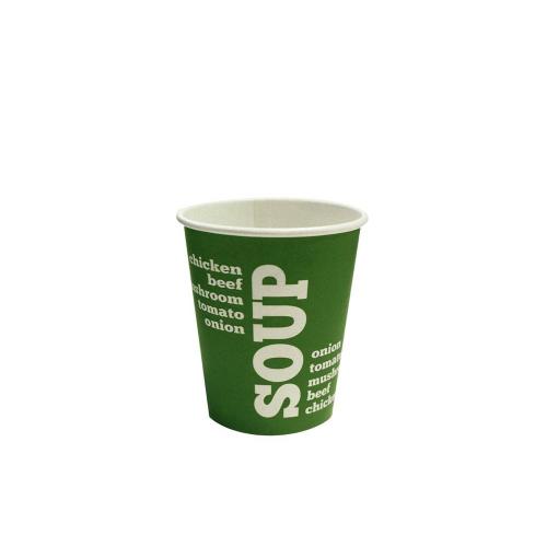 Soepbekers groen karton 250ml 50st product photo
