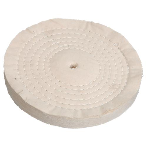 Lappenschijf rond 125mm twee keer gestikt product photo