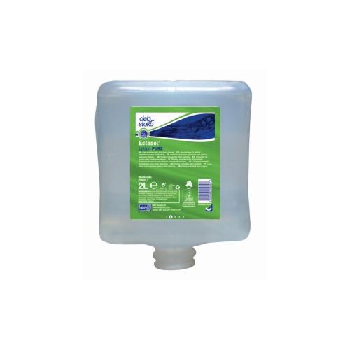 Handzeep Estesol Lotion Pure voor licht gebruik 2l PUW2LT product photo
