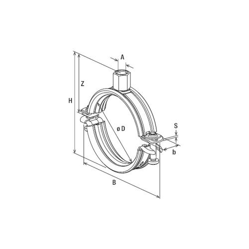 Pijpbeugel tweedelig met snelsluiting M8/M10 20-24mm product photo https://media.isero.nl/Isero-IseroNL-Site/images/L/721568_5.jpg L