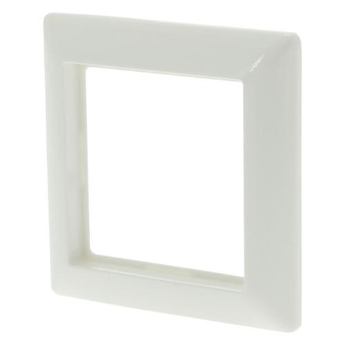 Afdekraam inbouw 1-voudig polarwit product photo
