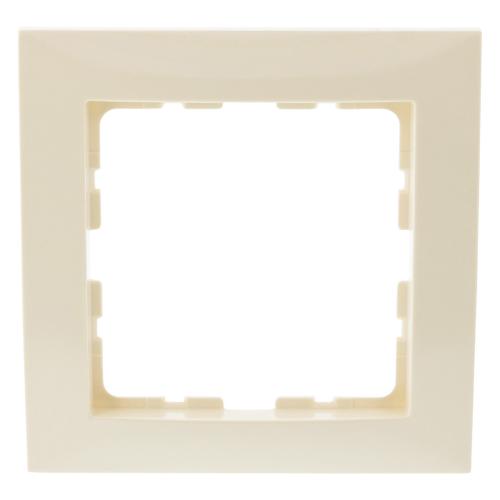 Afdekraam inbouw 1-voudig creme product photo