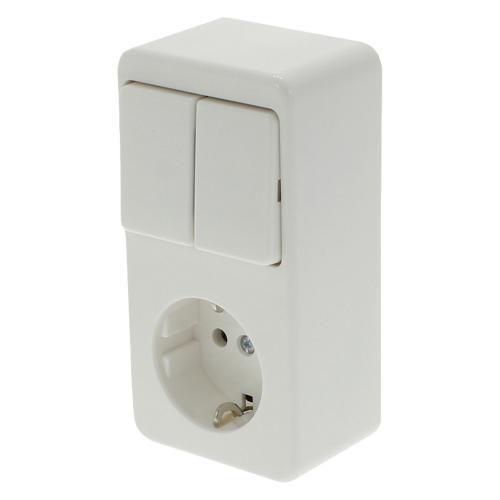 Combinatie opbouw serie randaarde polarwit product photo