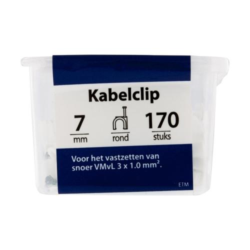 Kabelclip rond 7mm wit 170st product photo https://media.isero.nl/Isero-IseroNL-Site/images/L/788533_1.jpg L