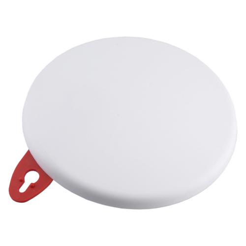 Q-Link Plafondplaat kunststof wit rond met beugel en lip 125mm product photo