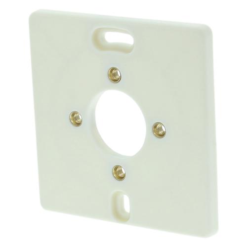 Merten Montageplaat opbouw met felsmoeren M4 creme 1 voudig product photo