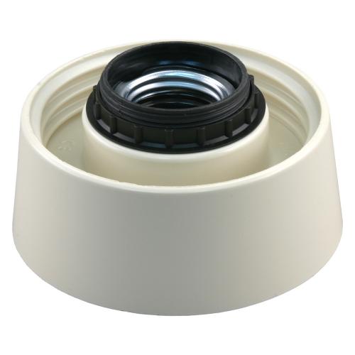 Schroefrand 60W recht creme product photo