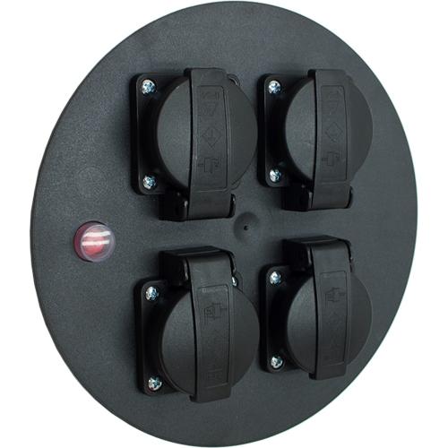 Contactplaat voor kabelhaspel 4xRA product photo