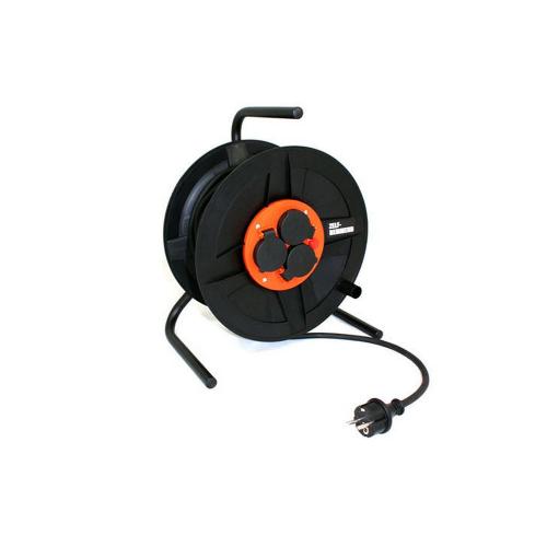 Kabelhaspel rubber met 40 meter snoer 3x 2.5mm2 product photo
