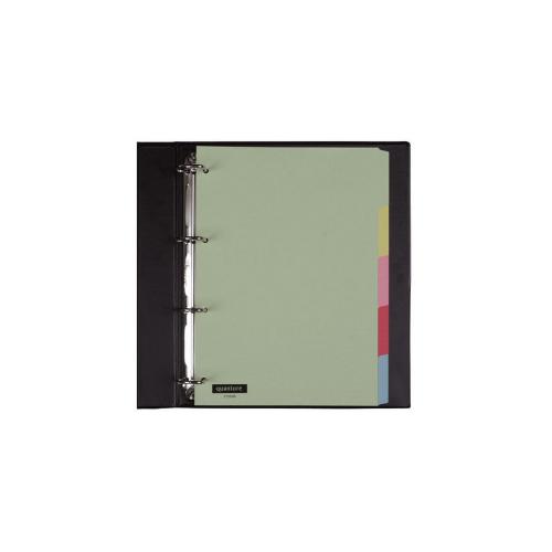 Tabbladen karton 175g A4 4-gaats 5-delig gekleurd product photo
