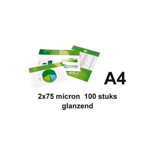 Lamineerhoezen A4 2x75 micron product photo
