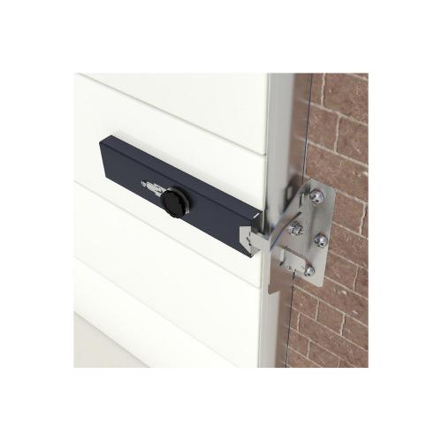 Garagedeurbeveiliging Sectionaal cilinder-knop SKG2 RAL9005 zwart 72x26x300mm product photo https://media.isero.nl/Isero-IseroNL-Site/images/L/913150_1.jpg L