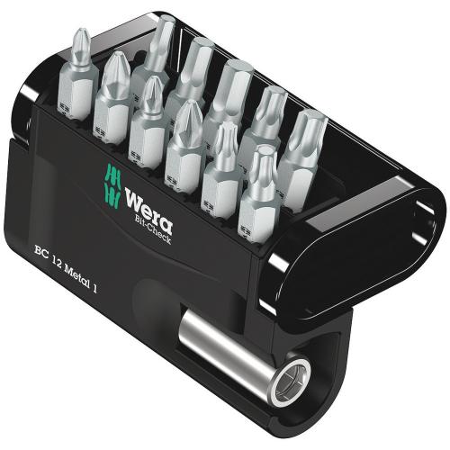 Wera bitset 12-delig Ph-Pz-Tx-Hex Bit-Check product photo