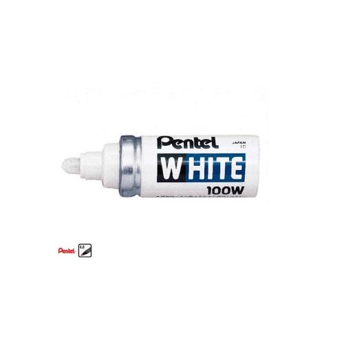 Pentel metaalmerker viltstift wit 4mm 632400 product photo