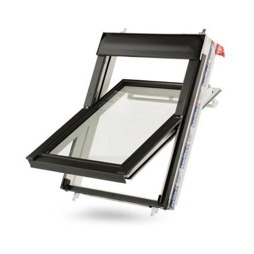 Tuimeldakraam hout wit gehard glas 780x980mm WFCP04 product photo