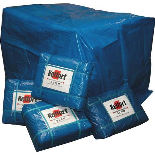 Dekzeil blauw 130g/m2 3x4m product photo