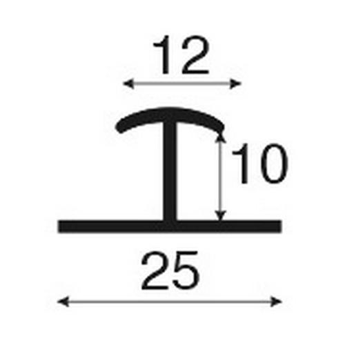 Tussenverb.profiel 10mm wit product photo