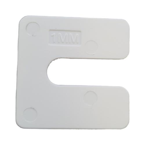 Uitvulplaten wit 1mm kunststof bak a 480st product photo