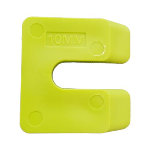 Uitvulplaten groen 10mm kunststof bak a 80st product photo