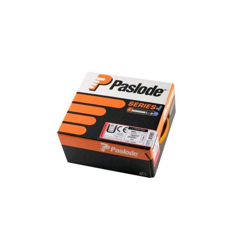 Paslode stripnagel papier gebonden gegalvaniseerd 2.8x51mm 3750 stuks met 3 gaspatronen 80ml 142007 product photo