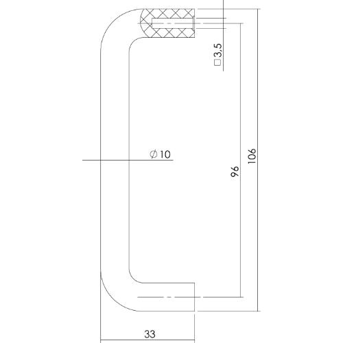 Meubelgreep zwart nylon 96mm product photo https://media.isero.nl/Isero-IseroNL-Site/images/L/990750_2.jpg L