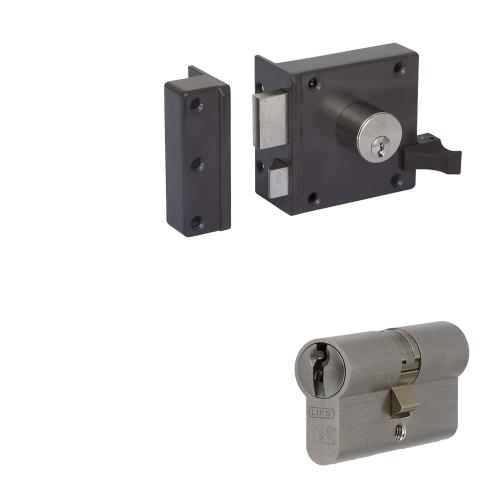 Oplegslot 50mm dr. 2 incl. profielcilinder 30/30 en 9 sl. 1753BW-dr2+1x8062BW product photo