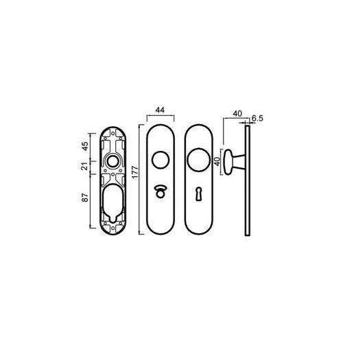 Schild klik F1 ovaal 177x44mm PC72 product photo https://media.isero.nl/Isero-IseroNL-Site/images/L/995107_1.jpg L