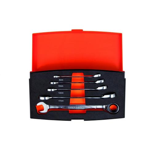 Ringratel-steeksleutelset 5-delig product photo