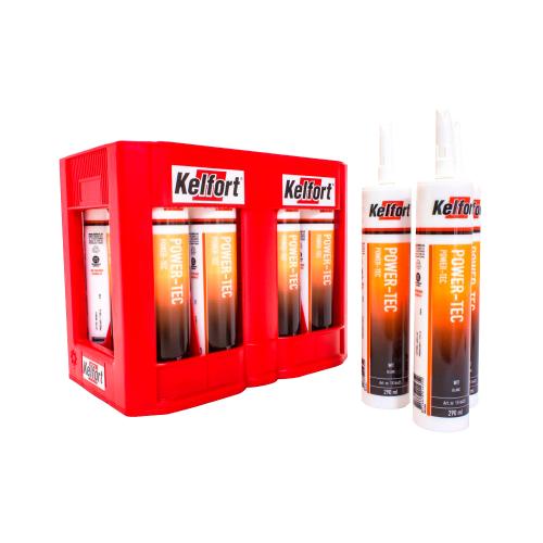 Kelfort montagekit in krat wit 12x290ml Power-Tec product photo