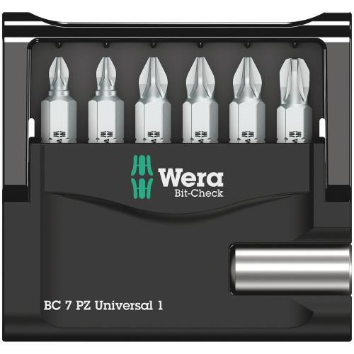 Wera bitset 7-delig Pz Bit-Check product photo https://media.isero.nl/Isero-IseroNL-Site/images/L/A10555_1.jpg L