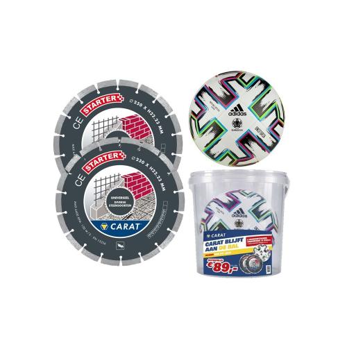 Two-pack diamantzaagbladen Universeel Starter incl. voetbal 230x22.23mm product photo