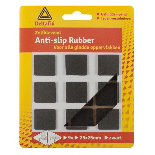 Anti-sliprubber 25mm zwart product photo