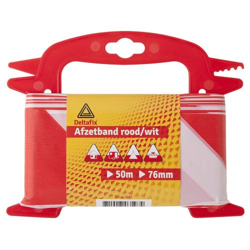 Afzetband 25m rood/wit product photo