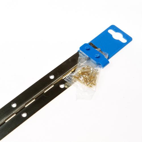 Pianoscharnier vermessingd 32x0.7mm 1.0m lang product photo