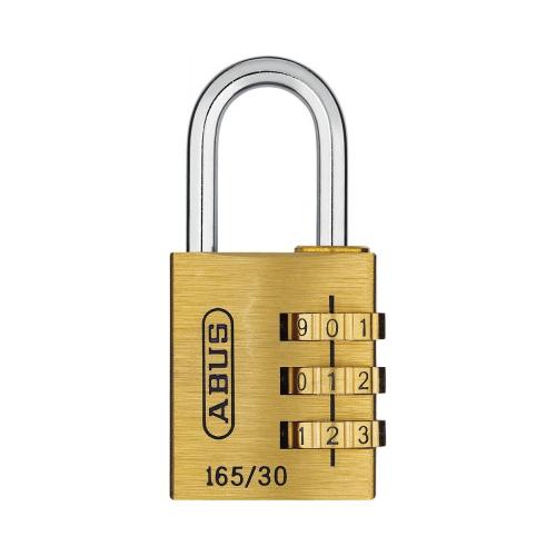 Cijferhangslot messing 3-cijfers 165/30 C/DFNLI 30mm product photo