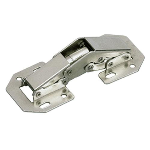 Opschroefscharnier vernikkeld met veer 90gr. product photo