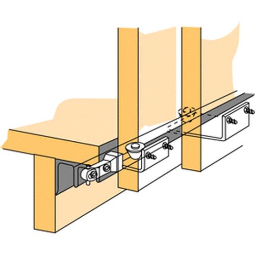 Schuifdeurbeslag Sysline S STB11 2-deurs 15kg. product photo