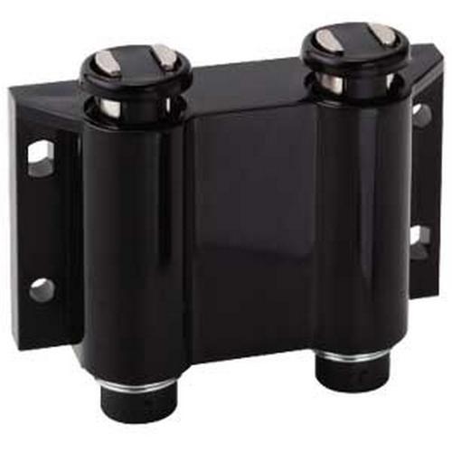 Drukmagneetsnapper D2 zwart 1.3kg voor dubbele deur product photo