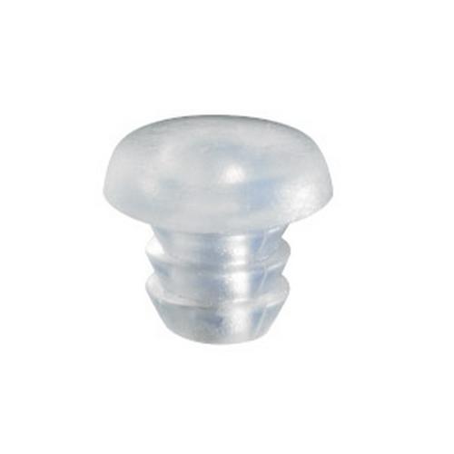 Deuraanslagdemper beige 6x7mm om in te drukken product photo