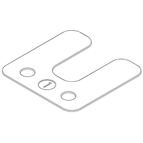 Drukplaat met sleuf transparant kunststof 70x70mm 1mm product photo https://media.isero.nl/Isero-IseroNL-Site/images/L/K0003200_5.jpg L