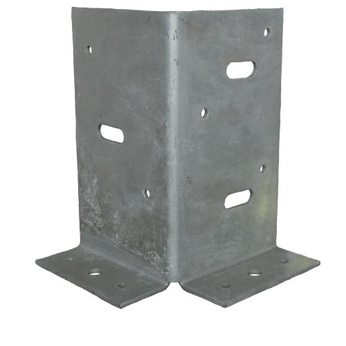 Paalhouder type A thermisch verzinkt 90x90mm product photo