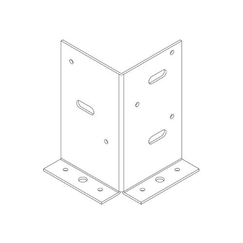 Paalhouder type A thermisch verzinkt 90x90mm product photo https://media.isero.nl/Isero-IseroNL-Site/images/L/K0003323_5.jpg L