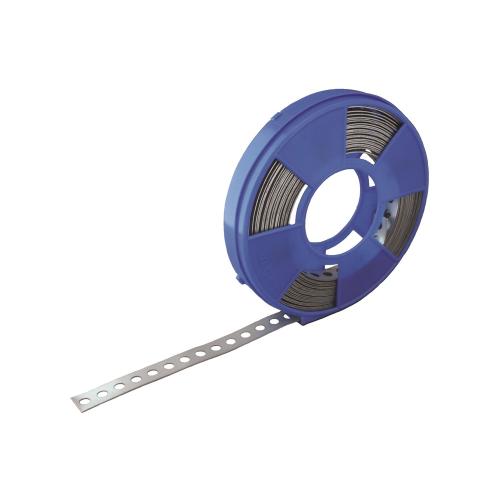 Montageband vlak sendzimir verzinkt 17x0.8mm 10m product photo