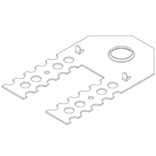 Leuninganker type LS sendzimir verzinkt 90x1.25mm 150mm product photo https://media.isero.nl/Isero-IseroNL-Site/images/L/K0004425_5.jpg L
