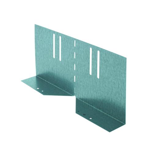Hoekstuk tbv metalen randkist sendzimir verzinkt 150x300mm product photo