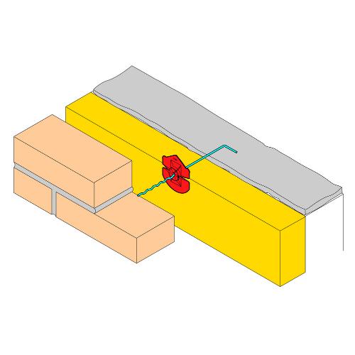 Isolatieclip groen 65/75mm voor spouwankers 5.0-6.0mm Uniclip product photo https://media.isero.nl/Isero-IseroNL-Site/images/L/K0005520_1.jpg L