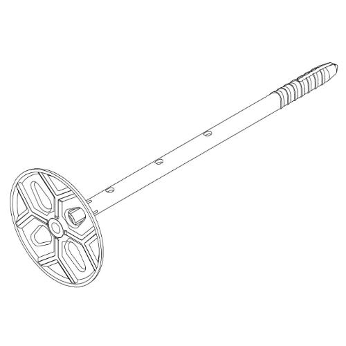 Isolatieplug zwart nylon 8.0x180mm voor isolatie 120-140mm UNI-Flex product photo https://media.isero.nl/Isero-IseroNL-Site/images/L/K0006554_5.jpg L