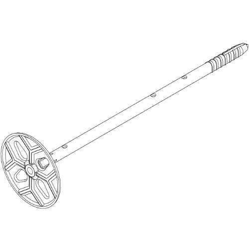 Isolatieplug zwart nylon 8.0x220mm voor isolatie 160-180mm UNI-Flex product photo https://media.isero.nl/Isero-IseroNL-Site/images/L/K0006556_5.jpg L