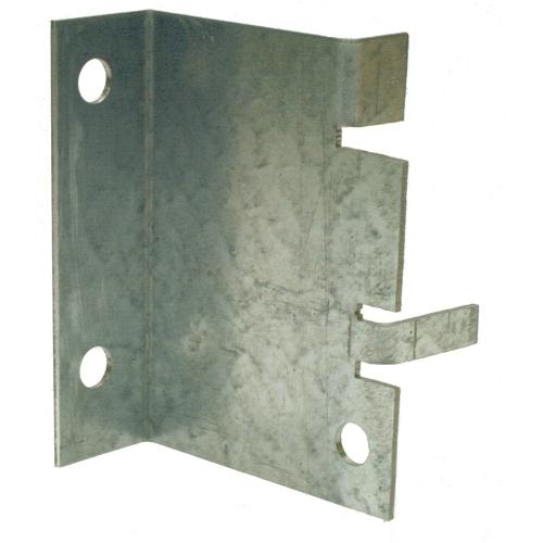 Muurplaatmontageplaat sendzimir verzinkt 80mm product photo