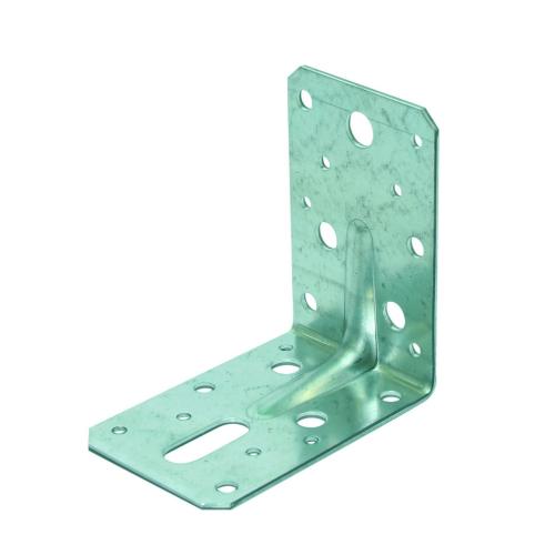 Hoekanker met ril sendzimir verzinkt 90x90mm 60x2mm product photo